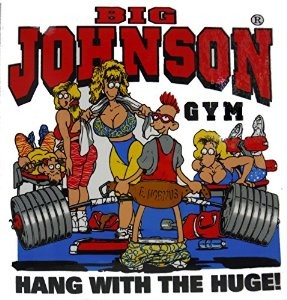 Decal - Big Johnson Gym Sticker